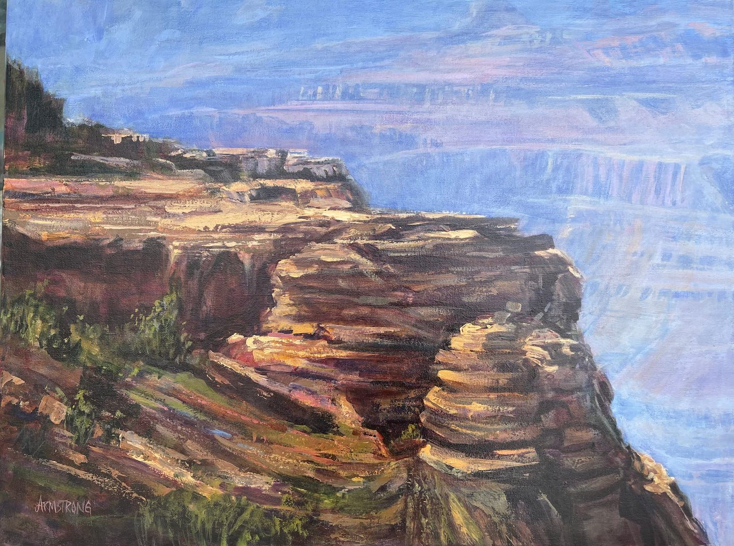 Grand Canyon, 18 x 24” Acrylic